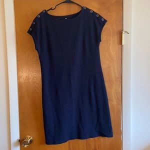 Talbots Button Shoulder Dress